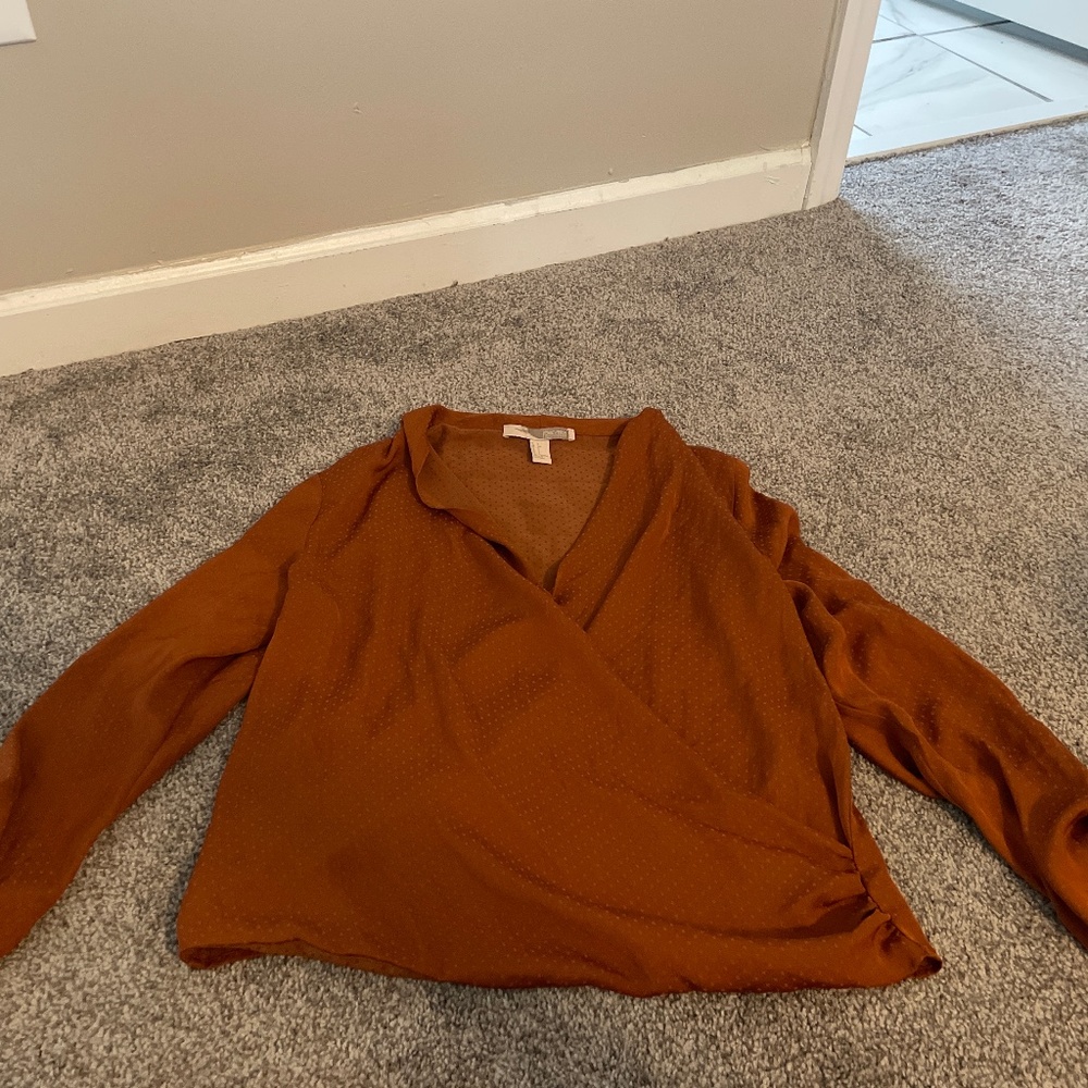 Satin long sleeve